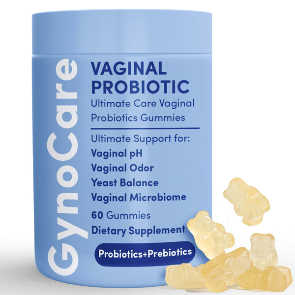 Vaginal Probiotics Gummies for Women | Prebiotics & Probiotics | Daily Feminine Wellness | 60 Gummies