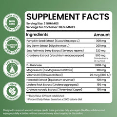 Bladder Control Gummies