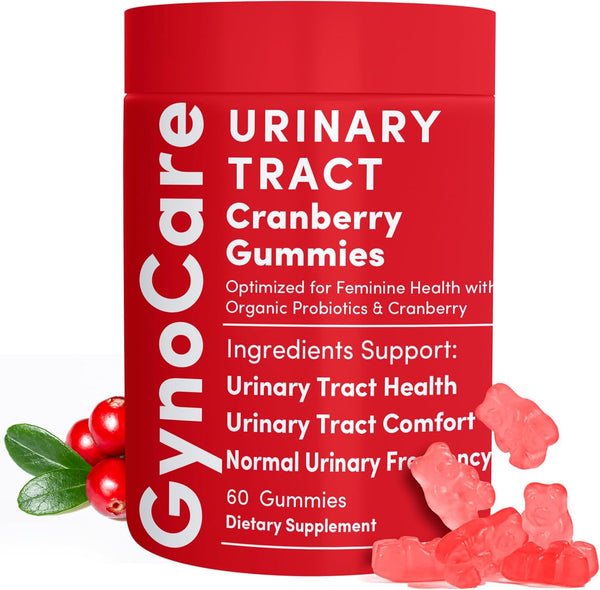 Cranberry Gummies UTI Prevention for Women