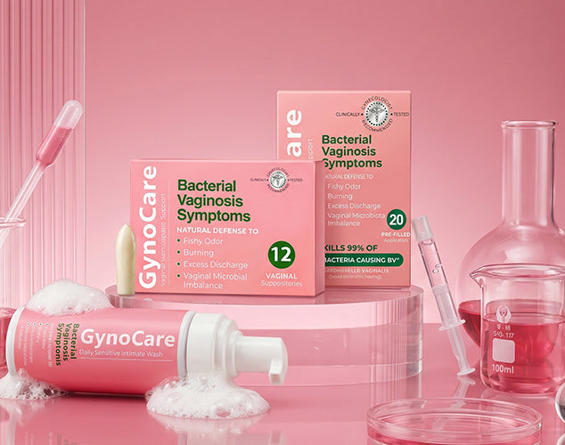 Woman using skincare product